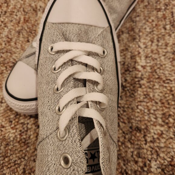 Gray Converse AllStars - Picture 2 of 3